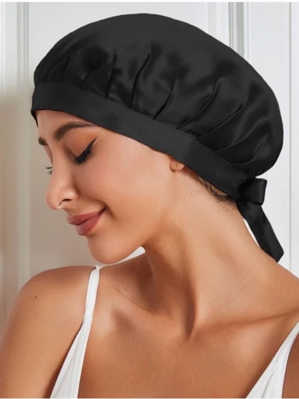 100% Mulberry Silk Sleep Cap